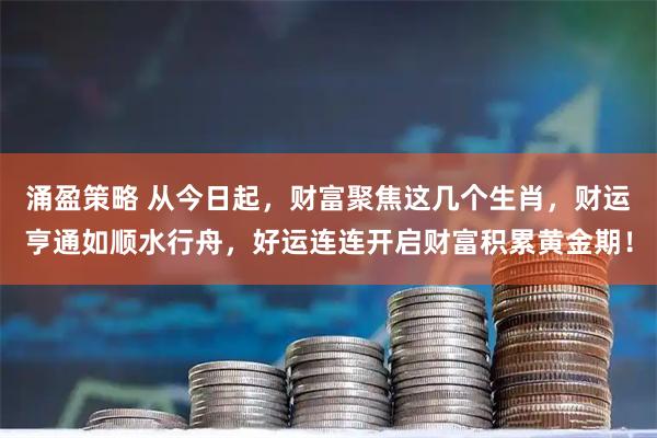 涌盈策略 从今日起，财富聚焦这几个生肖，财运亨通如顺水行舟，好运连连开启财富积累黄金期！